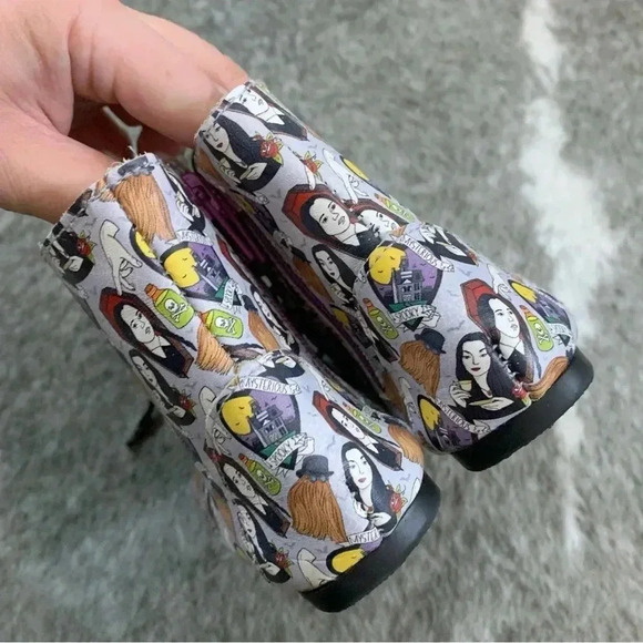 Spellbound Soles Addams Family Boots - Picture 5 of 10